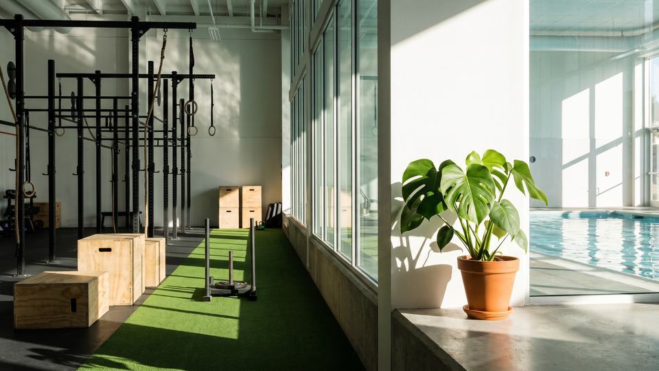 Visuel d’illustration, sans lien avec le club proposé : Club de fitness avec activités aquatiques