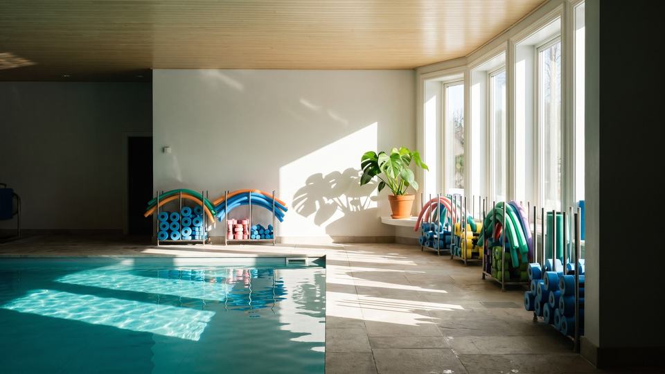Visuel d’illustration, sans lien avec le club proposé : Centre de remise en forme avec piscine